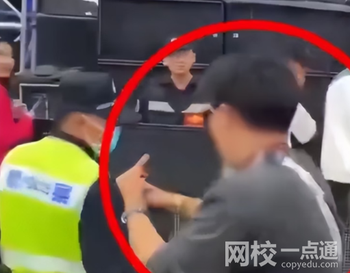 成都草莓音樂節一男子對警察豎中指 內幕曝光簡直太意外了